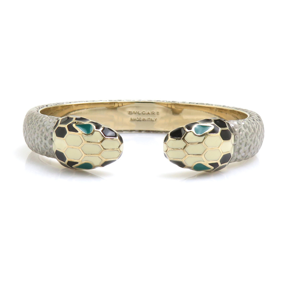 Bulgari BVLGARI Bracelet Bangle Serpenti Metal Silver Gold Women's h32415c